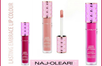 LASTING EMBRACE LIP COLOUR: Nový dlhotrvajúci tekutý rúž od Naj Oleari