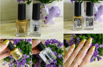 TEST: Dermacol 5 Day Stay Longlasting Nail Polish & Fast Dry Base Coat