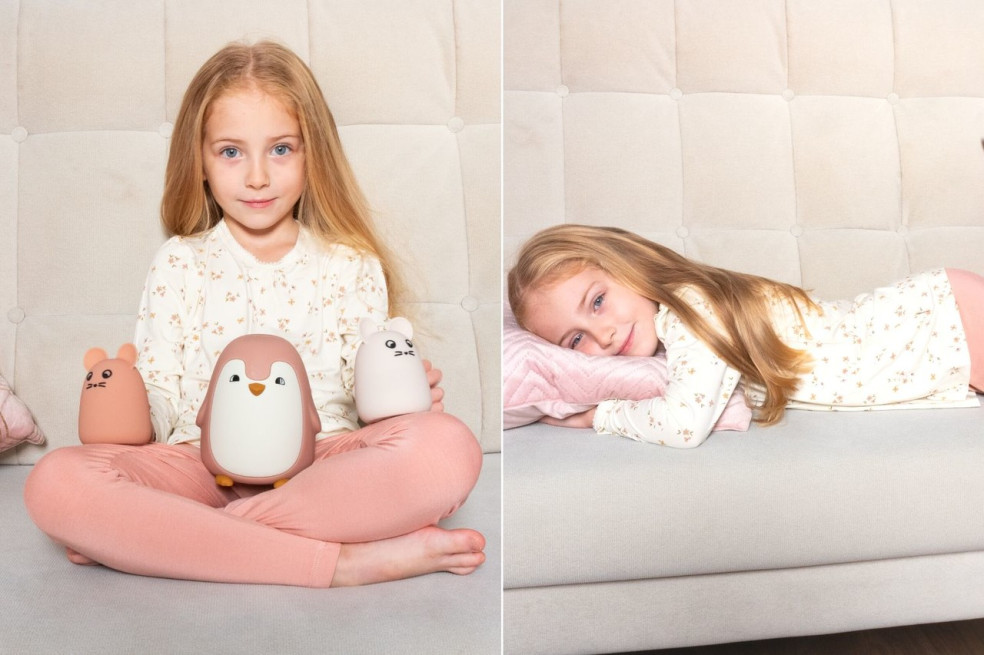 Detské pyžamo a Lampička LIEWOOD do izbičky pre príjemné zaspávanie