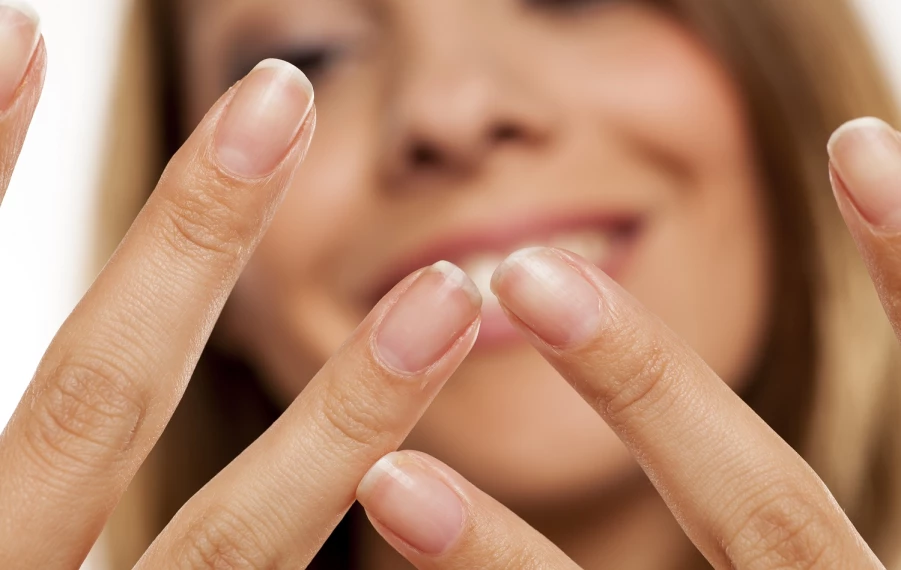 zdravotné signály nechtov