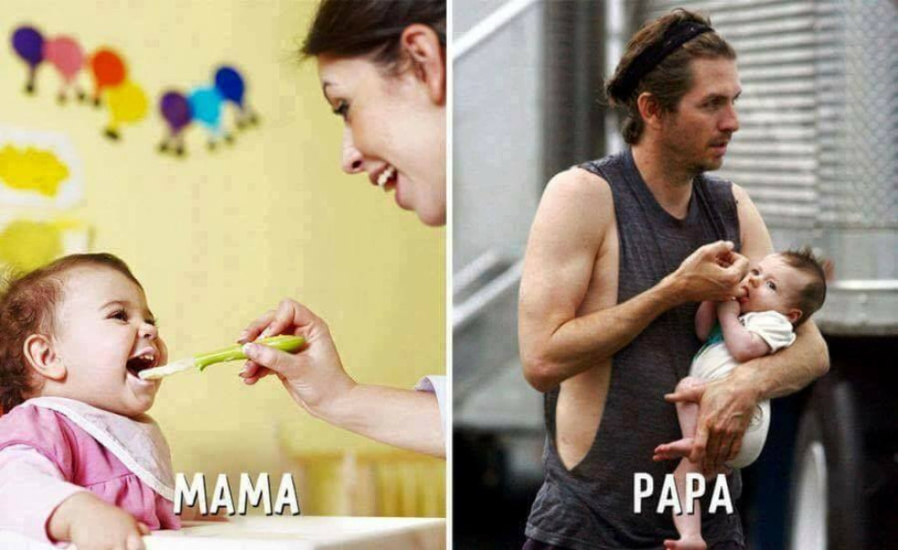 Mama vs. otec: Raňajky
