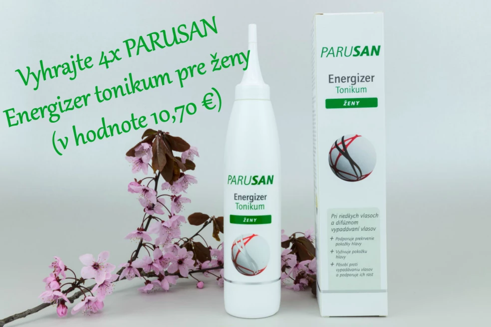 Vyhrajte 4x PARUSAN Energizer tonikum pre ženy (v hodnote 10,70 €)