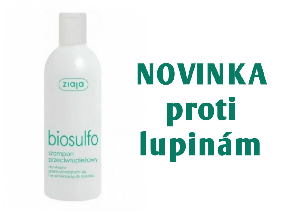 nový šampón, Ziaja Biosulfo