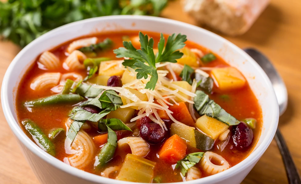 Recept na minestrone