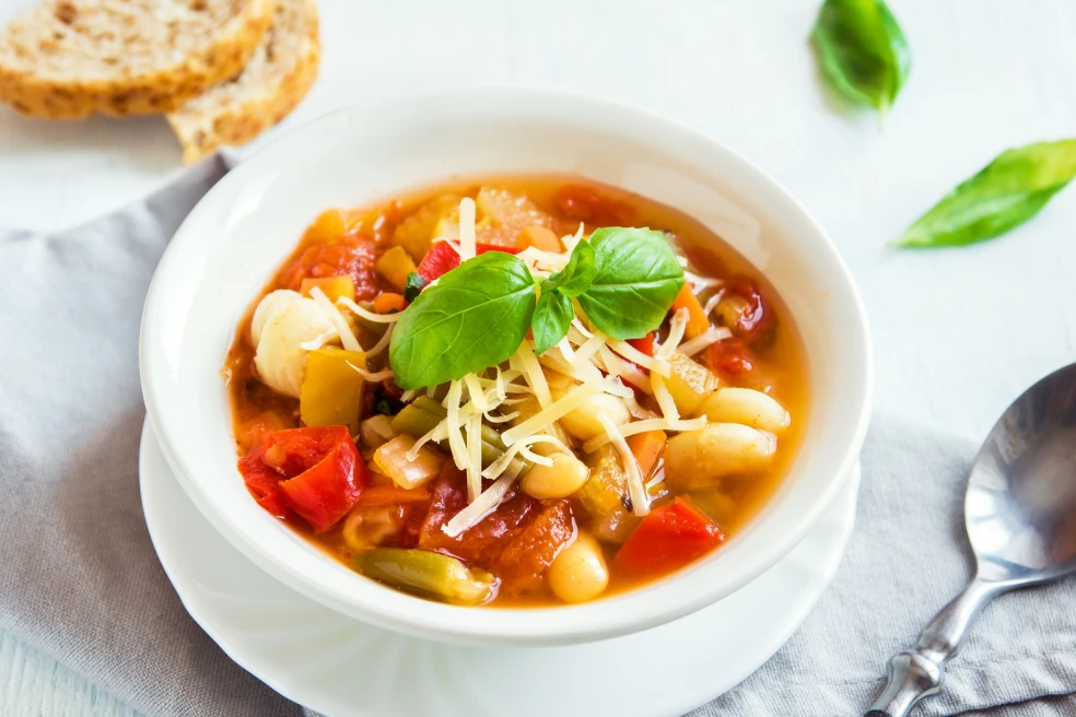 polievka minestrone