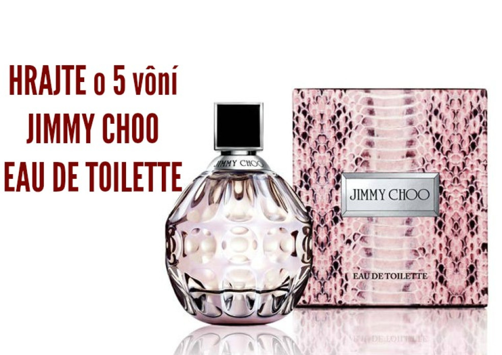 vyhrajte jimmy choo toaletnú vodu