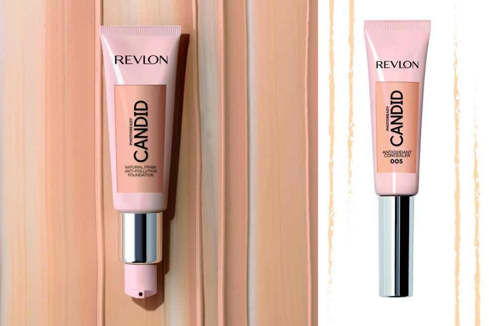 Natural Finish Anti-Pollution Foundation a Revlon PhotoReady Candid™Antioxidant Concealer
