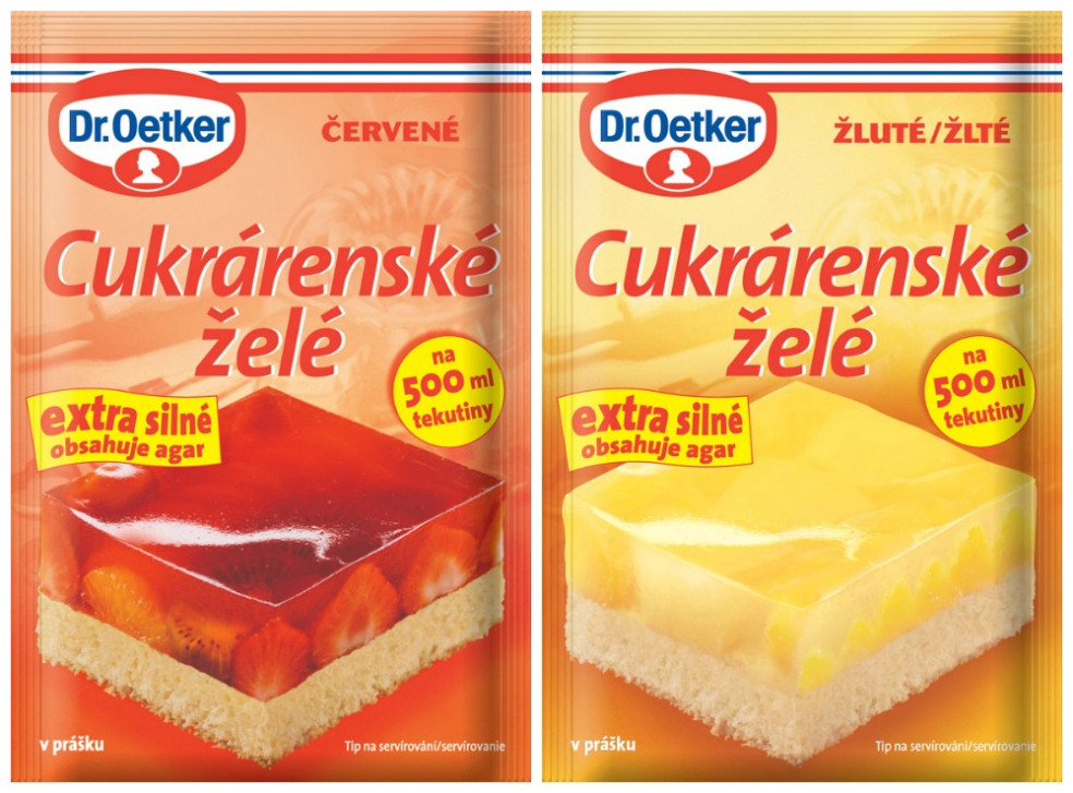 Cukrárenské želé Dr oetker