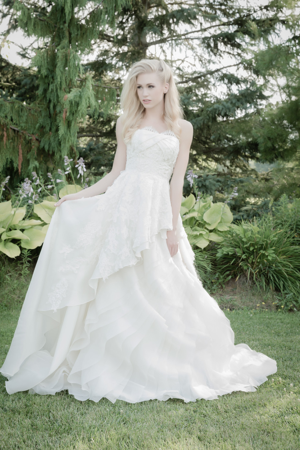 wedding dress sarah houston