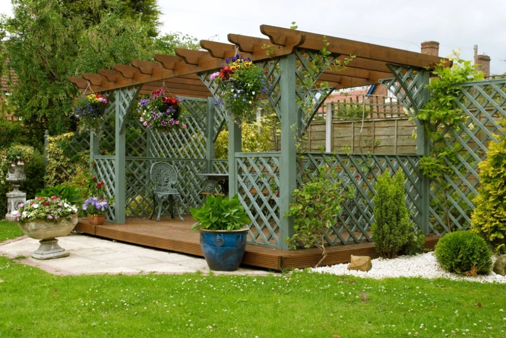 pergola do záhrady