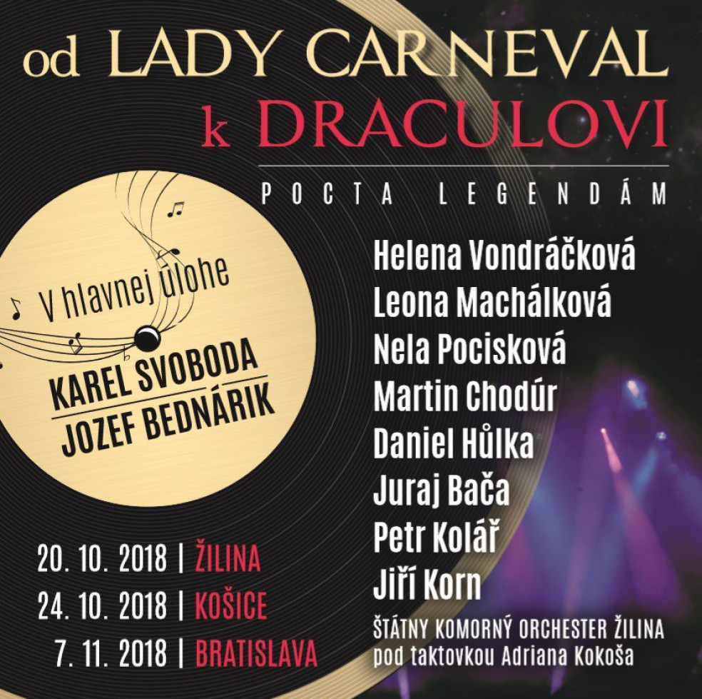 Od Lady Carneval k Draculovi