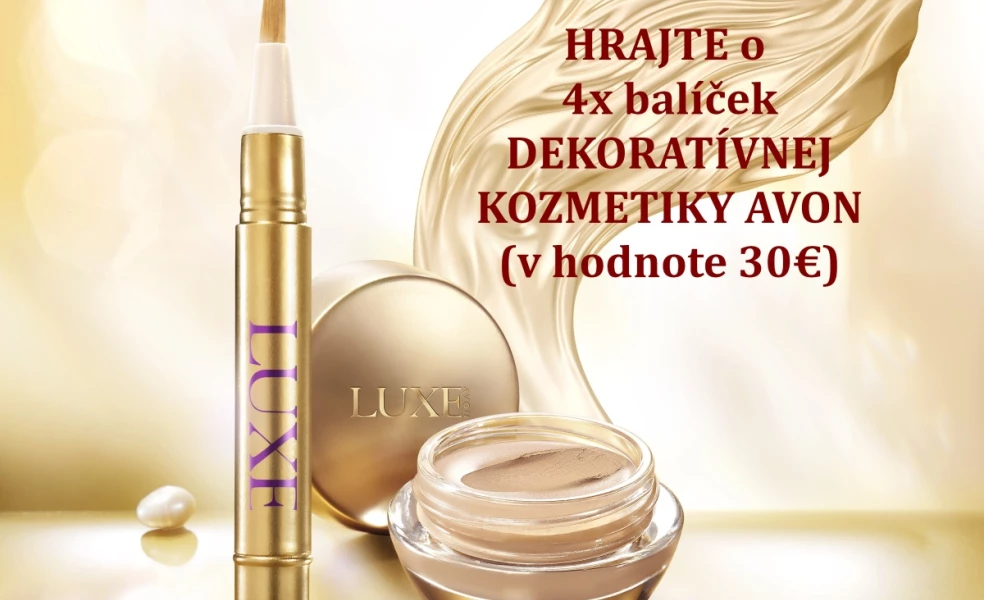 Spolu s nami a Hair&Beauty hrate o 4 balíčky kozmetiky AVON