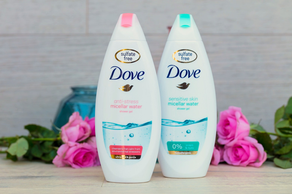 Dove sprchovacie gély