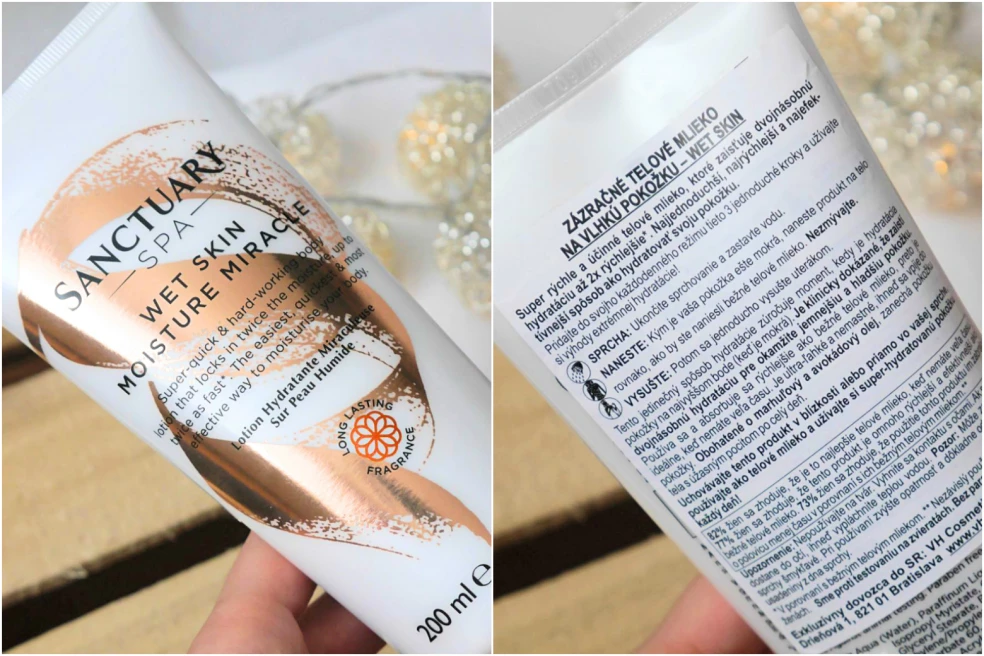 VH cosmetics telové mlieko