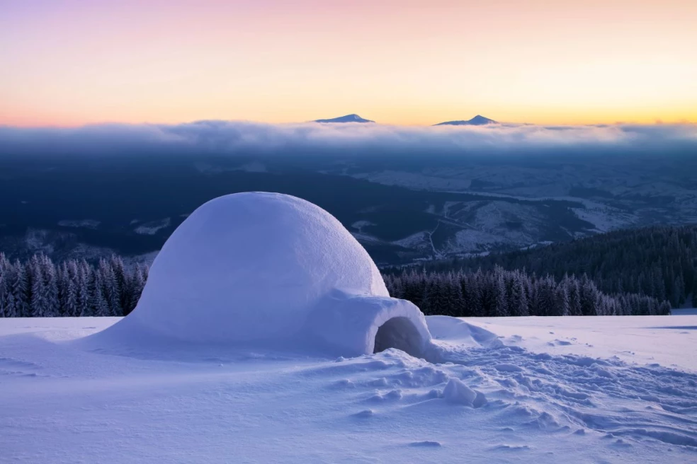 eskimácke iglu