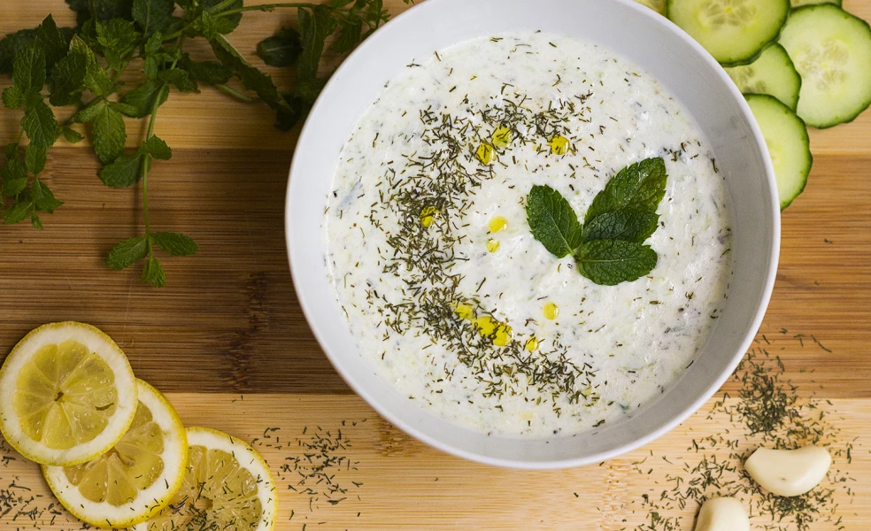 recept na tzatziki