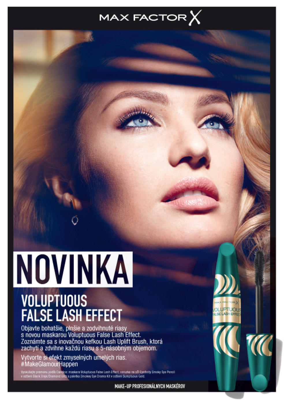 Nová špirála od Max Factor - VOLUPTUOUS FALSE LASH EFFECT