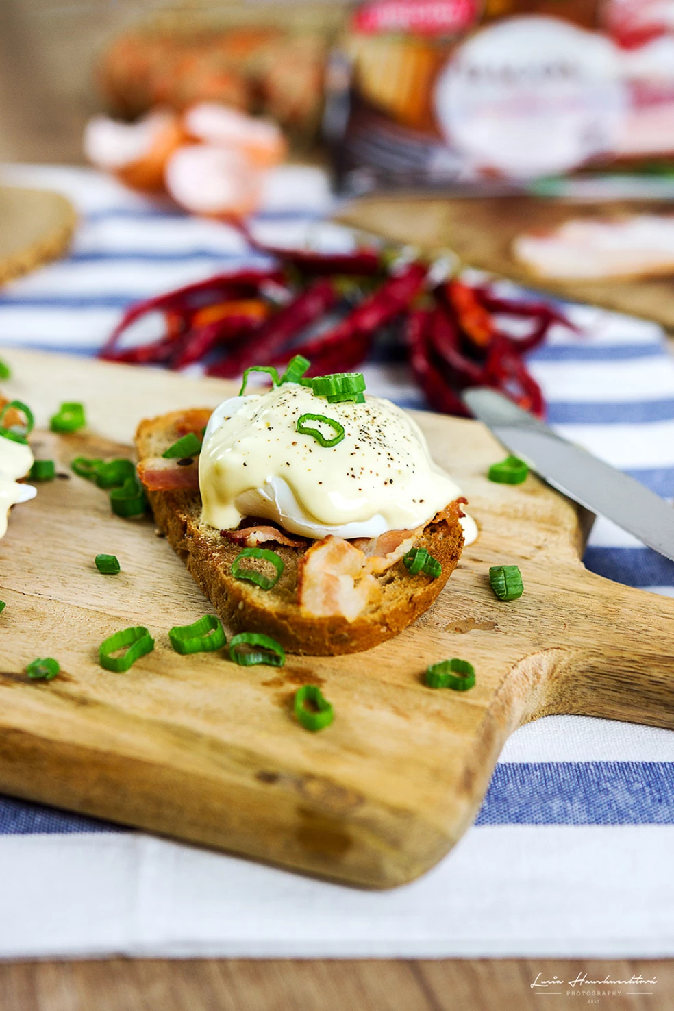 Recept: Vajcia Benedikt s opekanou slaninou