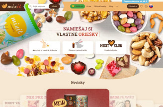 Nový web a nové dobroty namixoval Mixit.sk