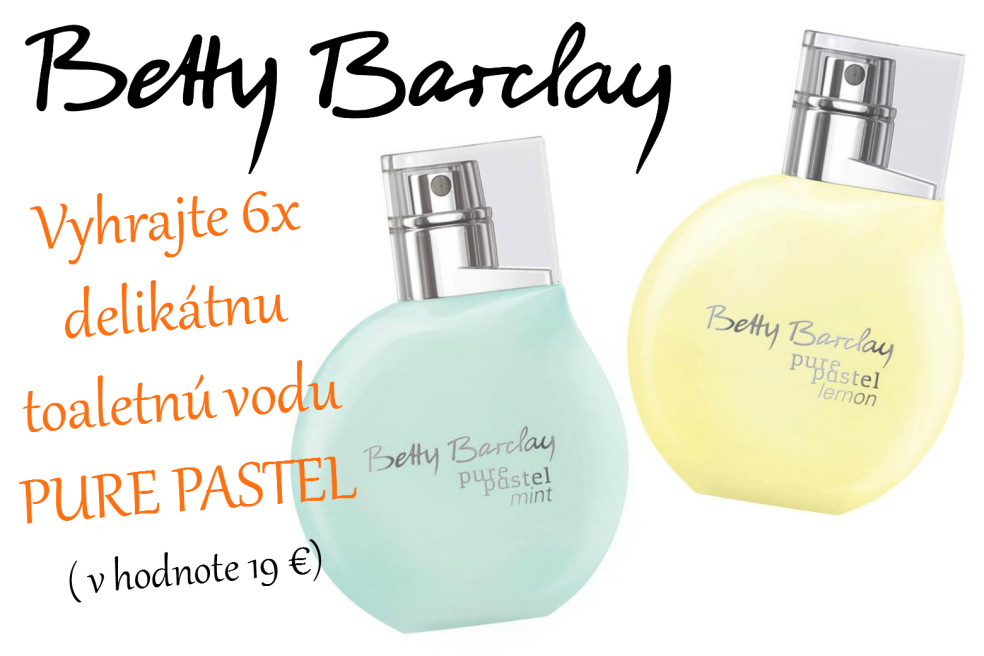 Betty Barclay Pure Pastel – vyhrajte 6x delikátnu toaletnú vodu