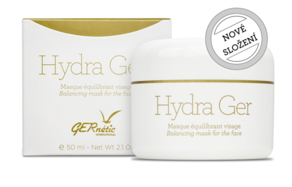 hydratácia pleti - nové zloženie masky Hydra Ger