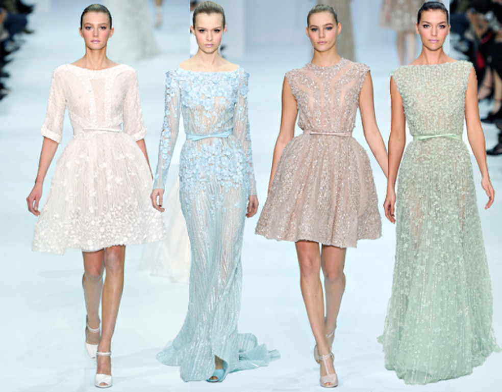 Kvety, luxus, tropický raj - Elie Saab