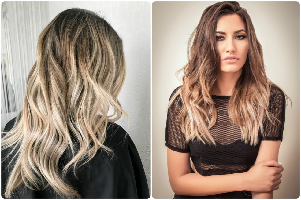 ombré vlasy