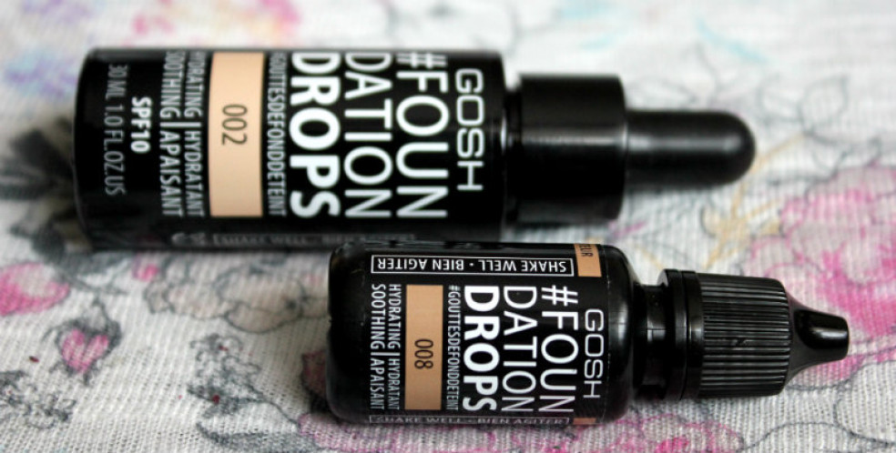 Gosh - nový make-up Foundation Drops