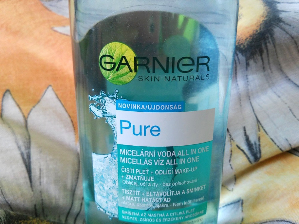 Garnier Pure Micelárna voda all in one