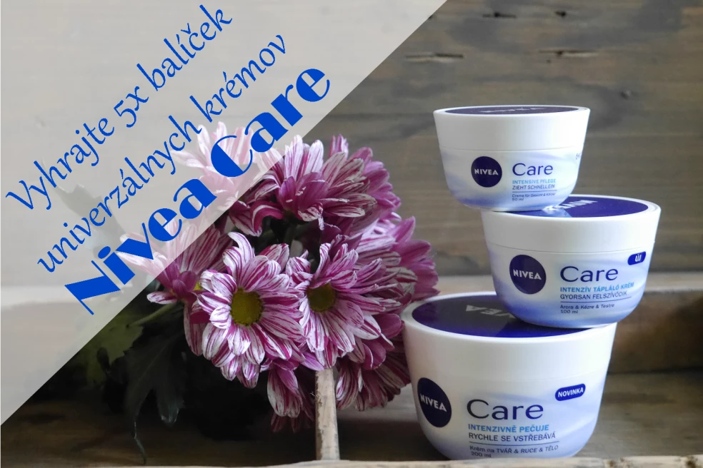 Vyhrajte 5x balíček univerzálnych krémov Nivea Care