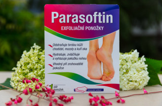 Vyhrajte 3x Parasoftin exfoliačné ponožky pre domácu pedikúru