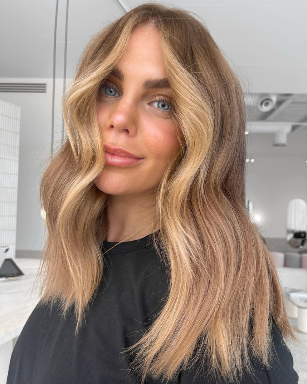 medová blonde