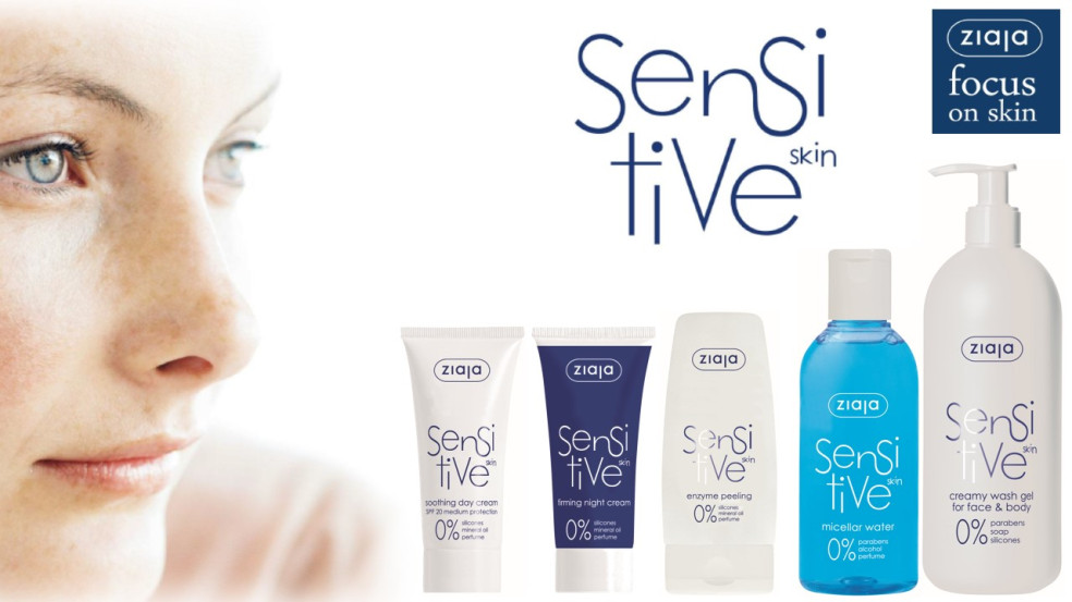 Ziaja sensitive skin