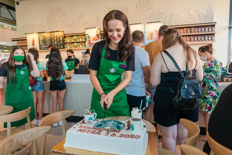 nová kaviareň Starbucks na Slovensku