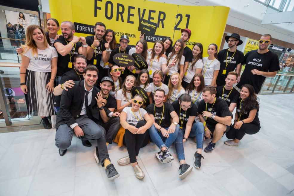 zlavy forever 21 bratislava
