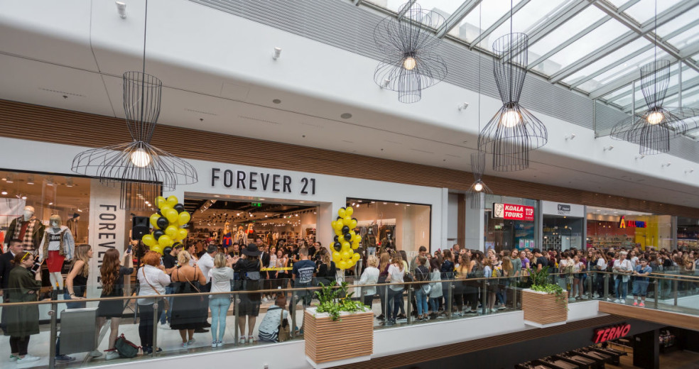 predajňa forever 21 Aupark