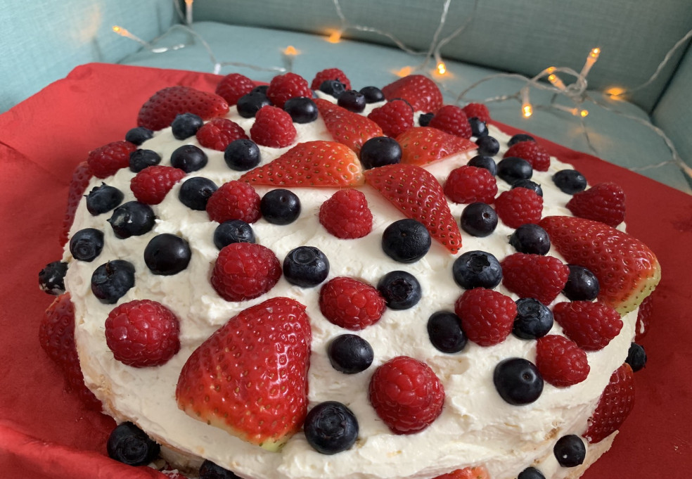 ako sa robí Pavlova torta