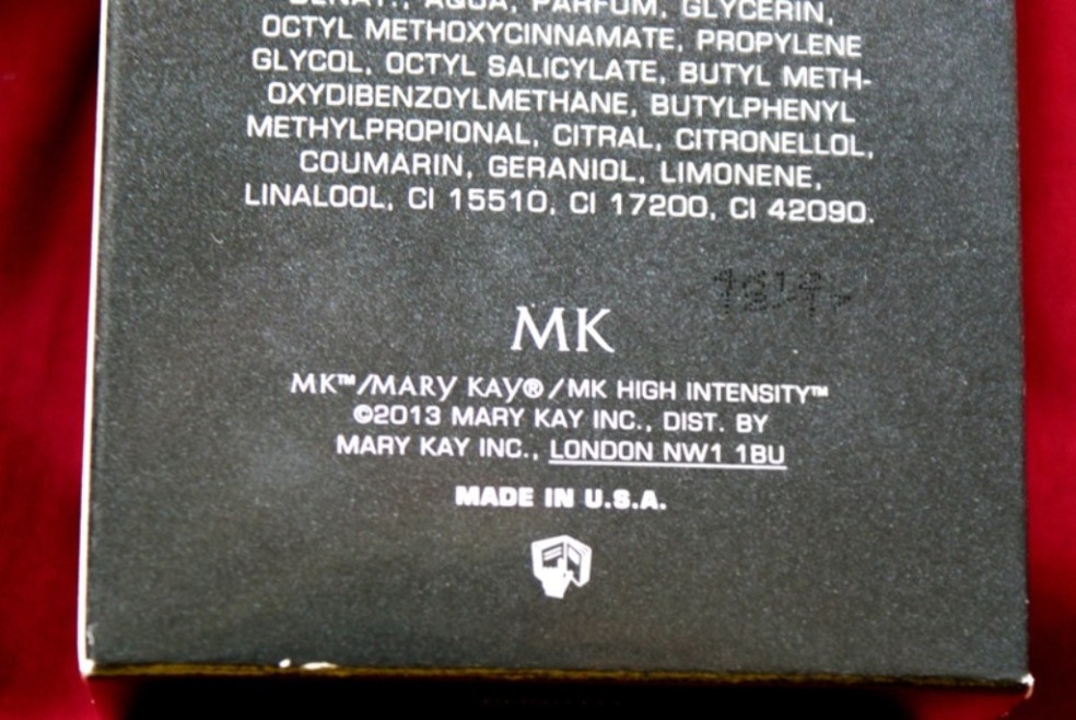 Mary Kay - High Intensity - Kolínska voda