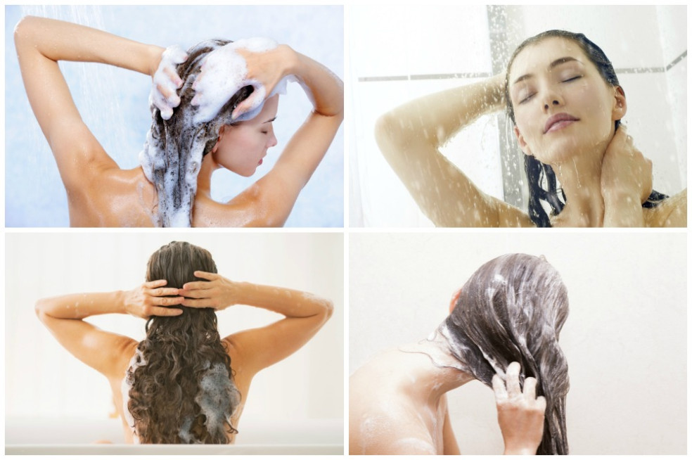 umývanie vlasov