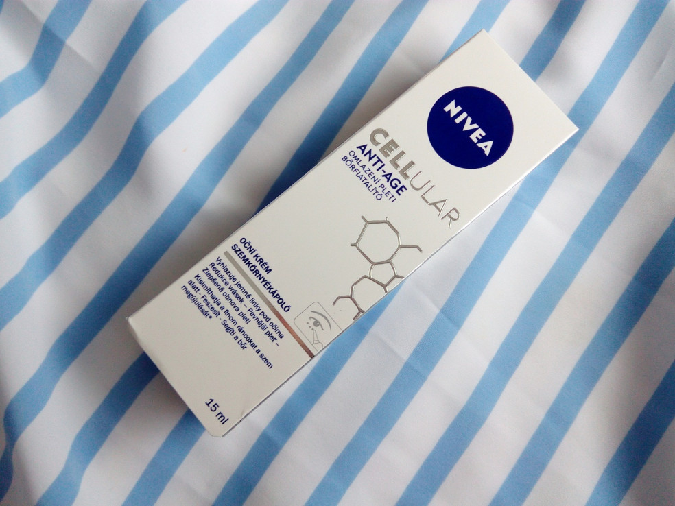 TEST: NIVEA - Cellular AntiAge - Očný Krém na Omladenie Pleti