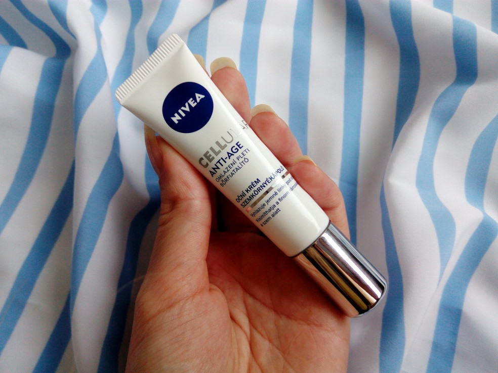 TEST: NIVEA - Cellular AntiAge - Očný Krém na Omladenie Pleti