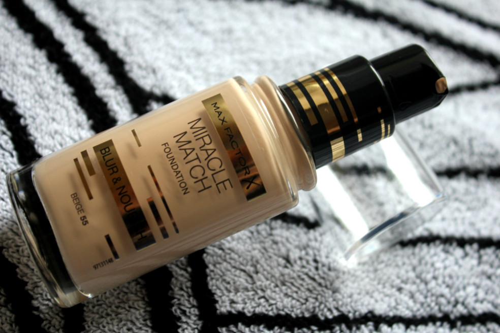 TEST: Max Factor Miracle Match Foundation make-up