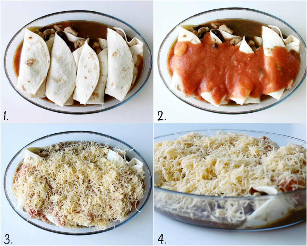 Zdravý recept: Lahodné ´chicken enchilladas´
