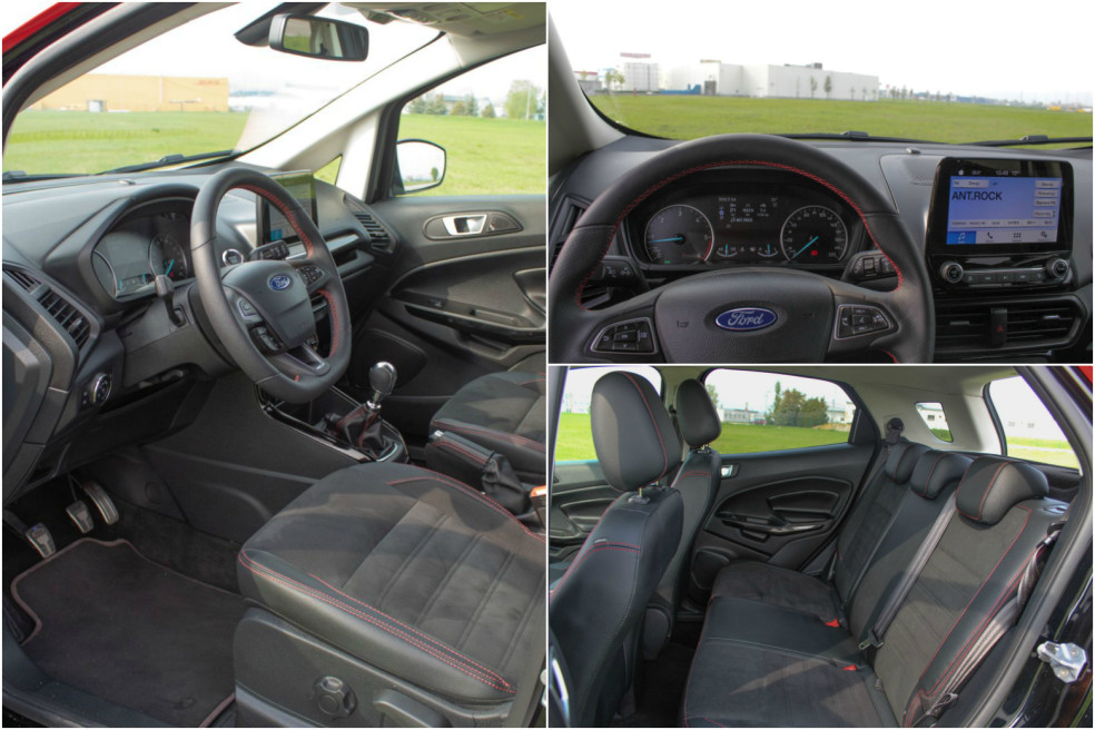 Ford EcoSport - interiér