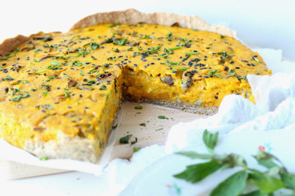 Zdravý recept: Vynikajúci tekvicový quiche