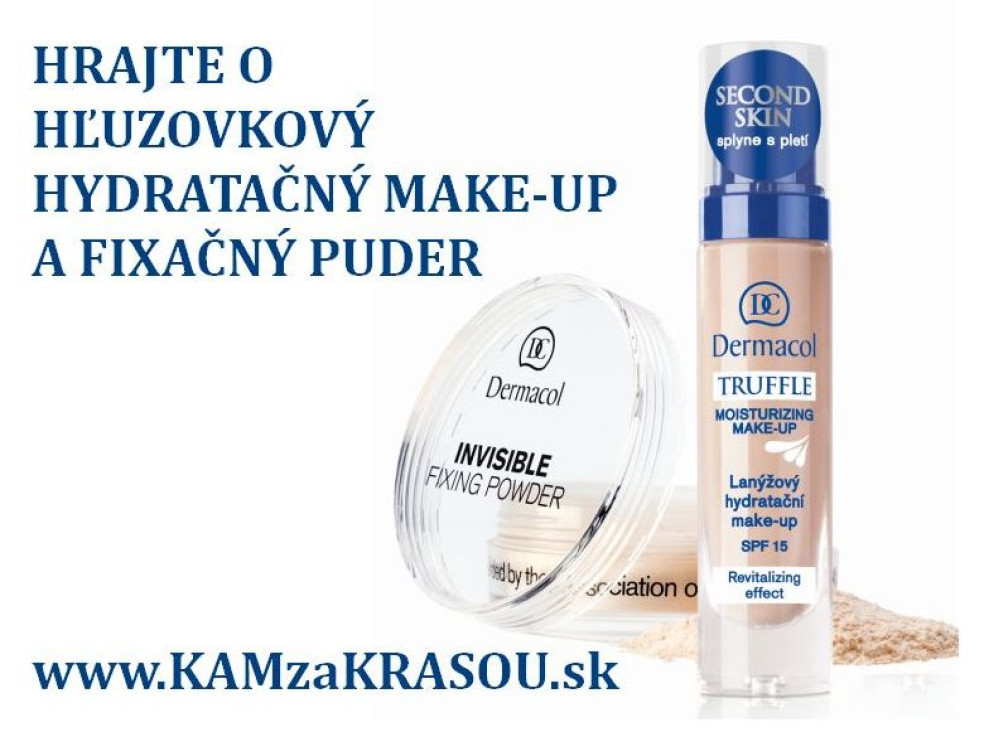 vyhrajte hľuzovkový hydratačný make-up a fixačný púder