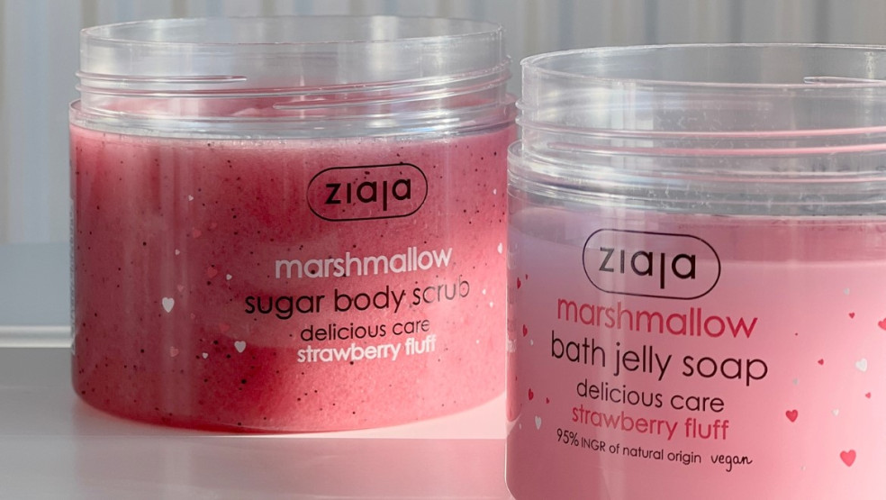 Ziaja marshmallow body scrub