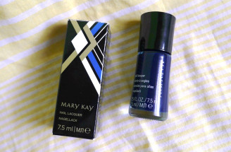 TEST: Mary Kay Runway Bold Lak na nechty Blue Debut