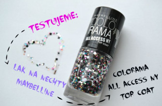 TEST: Lak na nechty – Maybelline Colorama All Access NY Top Coat