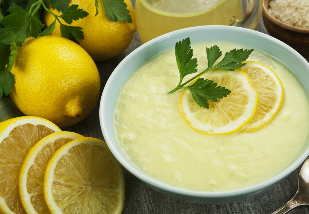 citrón v polievke